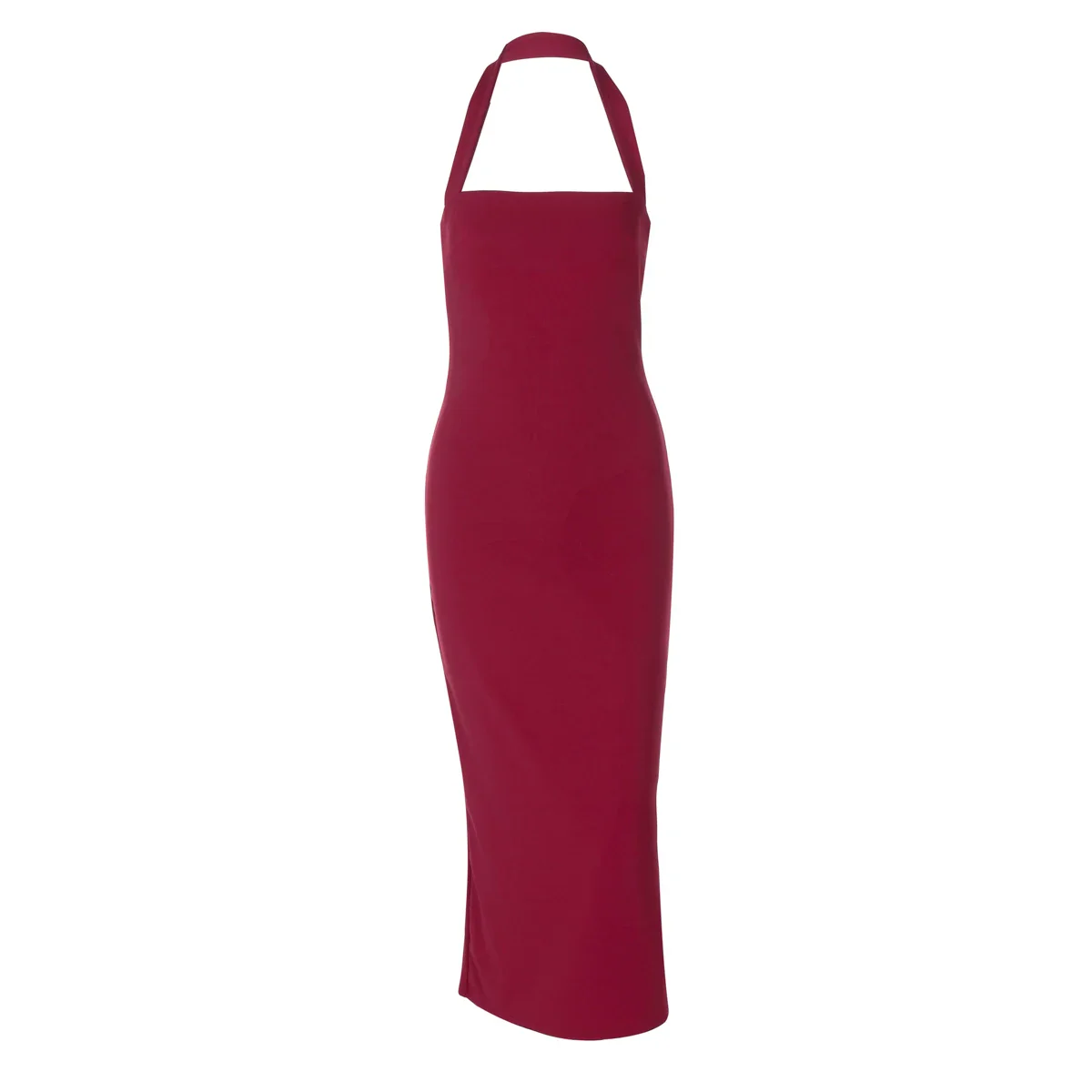 Tahiti Halter Neck Bodycon Maxi Dress - Image 12