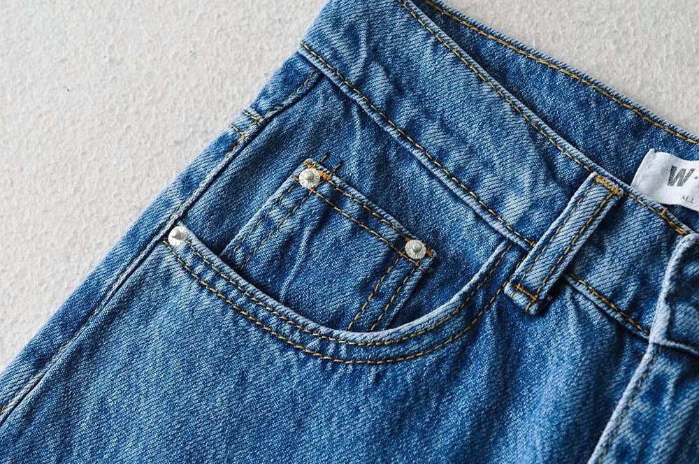 'Take Me As I Am' Straight Leg Baggy Jeans - Image 14