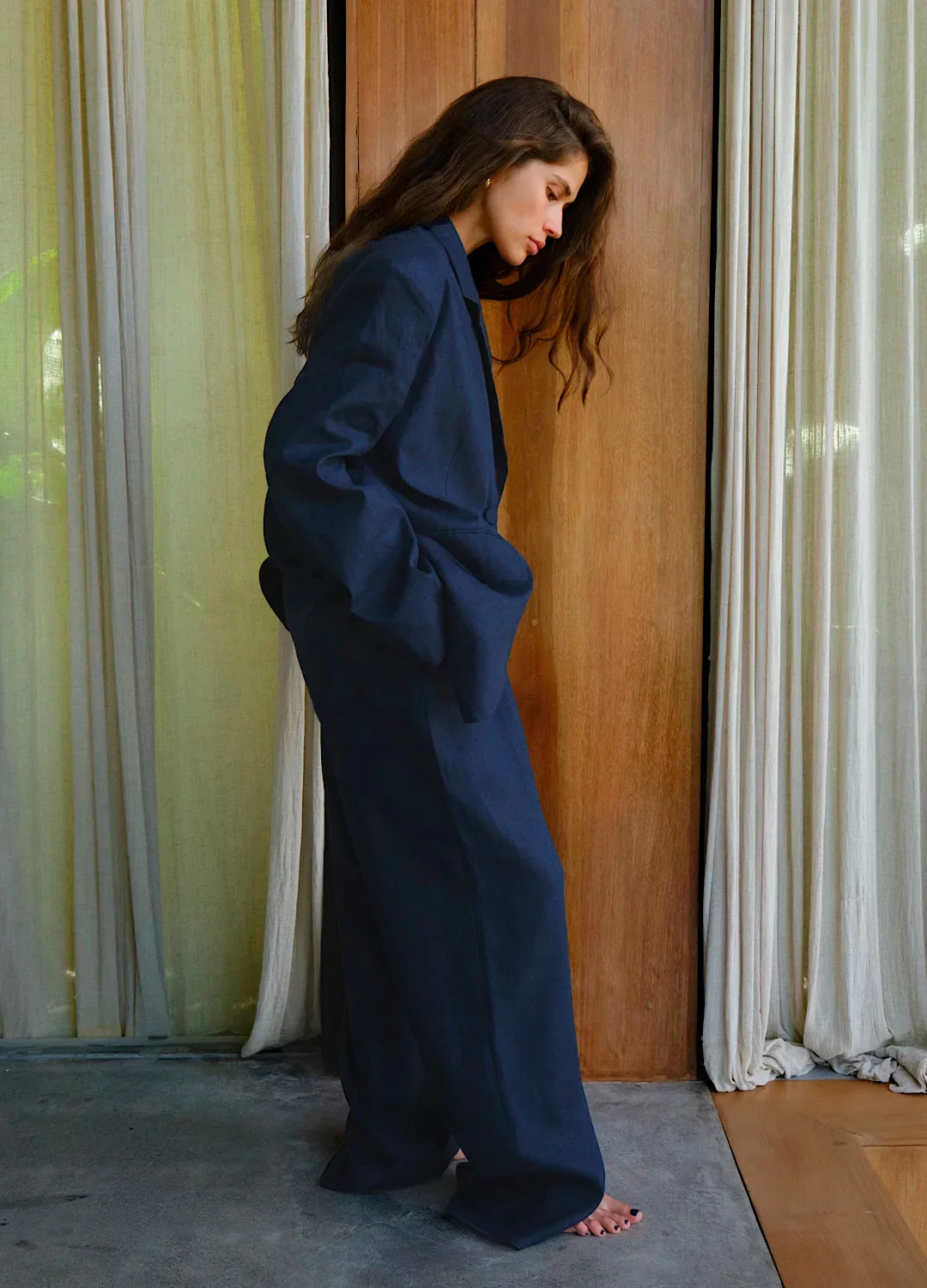Tate Laidback Cotton Linen Pants - Image 10