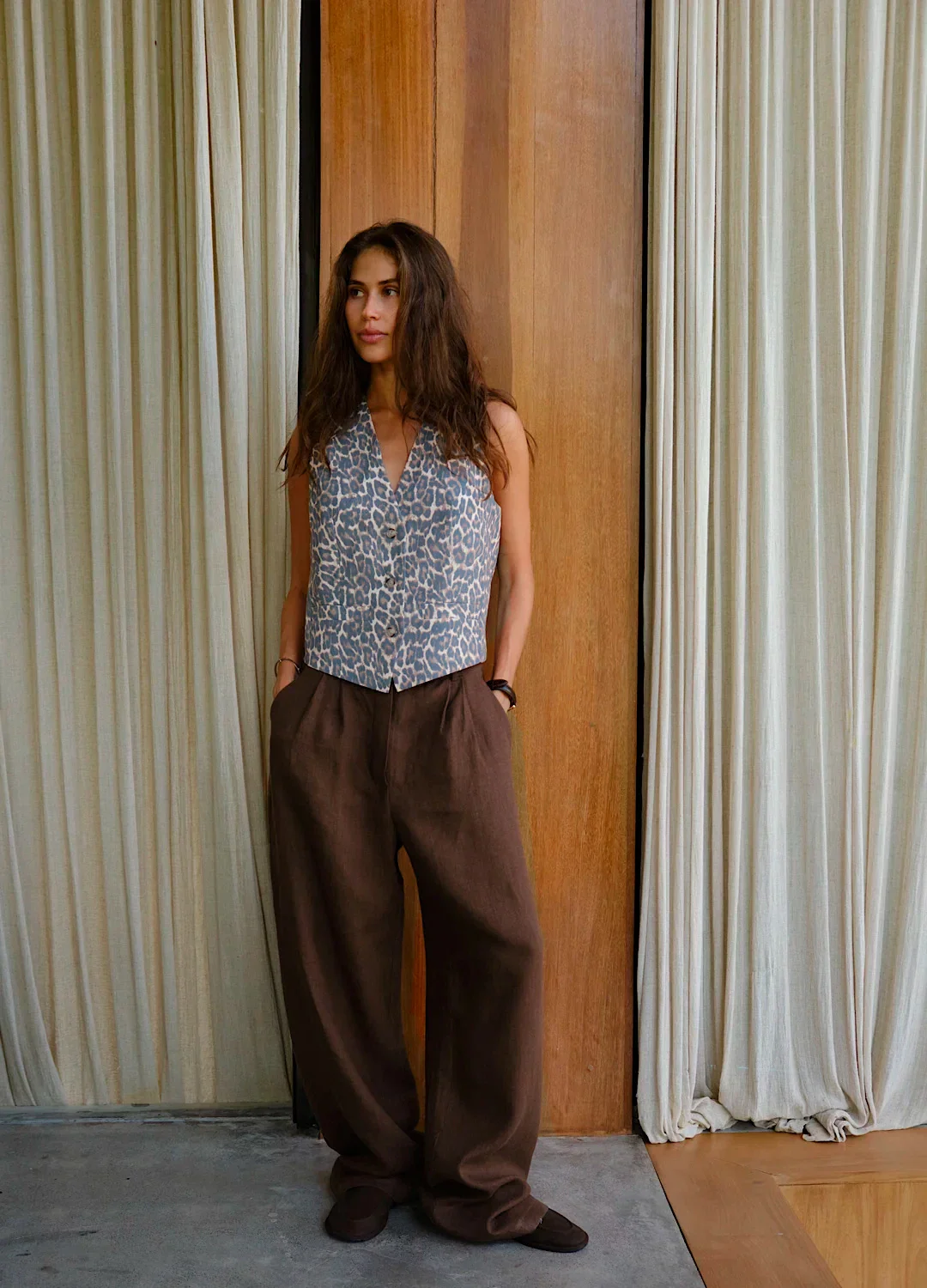 Tate Laidback Cotton Linen Pants - Image 12