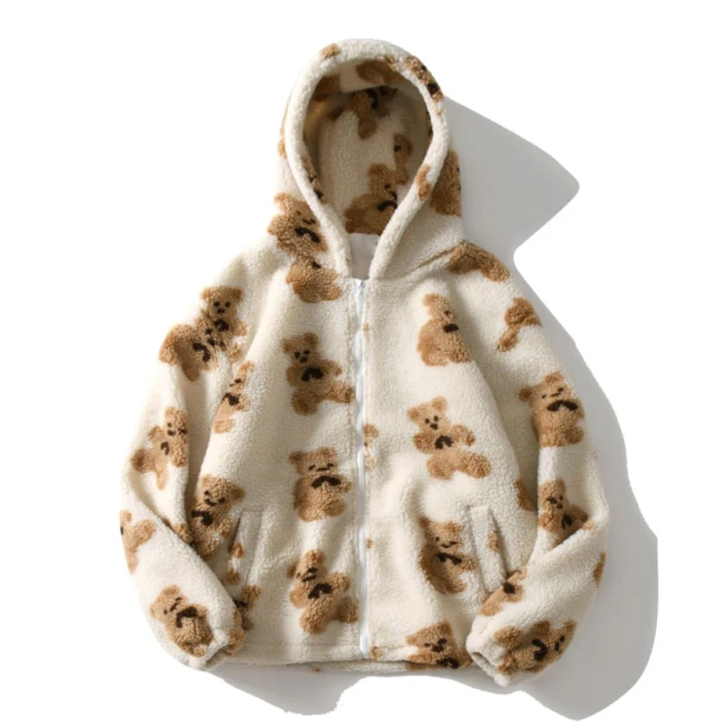 Teddy-Beddy Printed Plush Zipper - Image 7