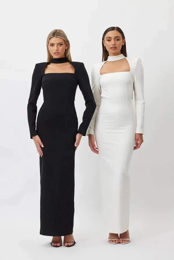 Temptation Twirl Chain-Split Dress - Image 7