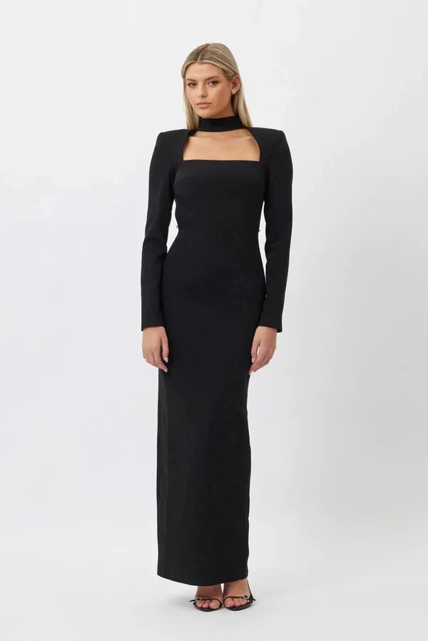 Temptation Twirl Chain-Split Dress - Image 8