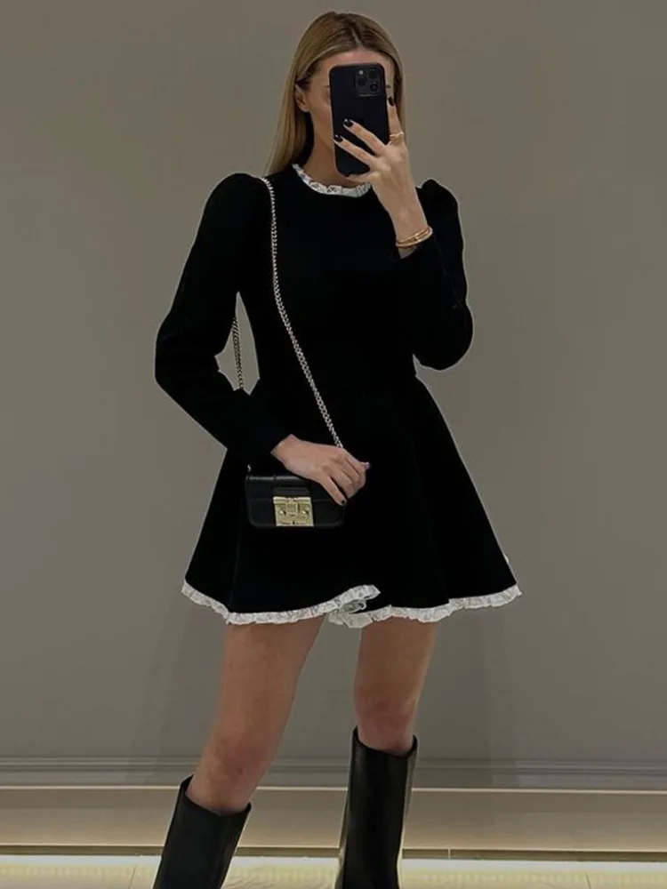 Tianna Bubbly Lace Mini Dress - Image 2