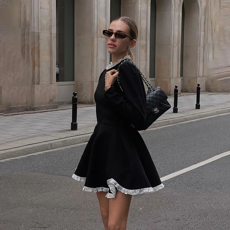Tianna Bubbly Lace Mini Dress - Image 9