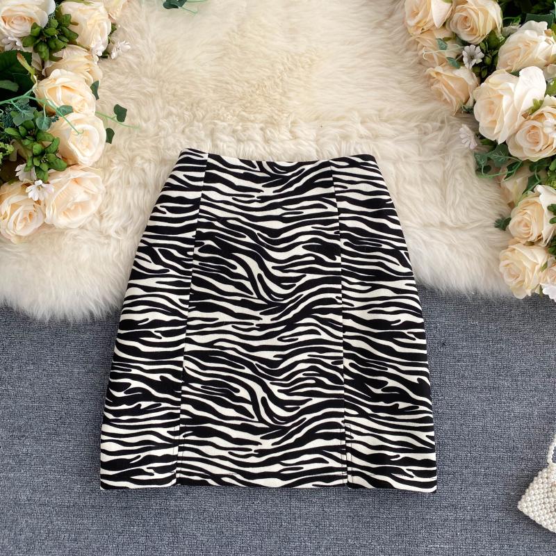 Tiny Temptations Zebra Print Mini Skirt - Image 4