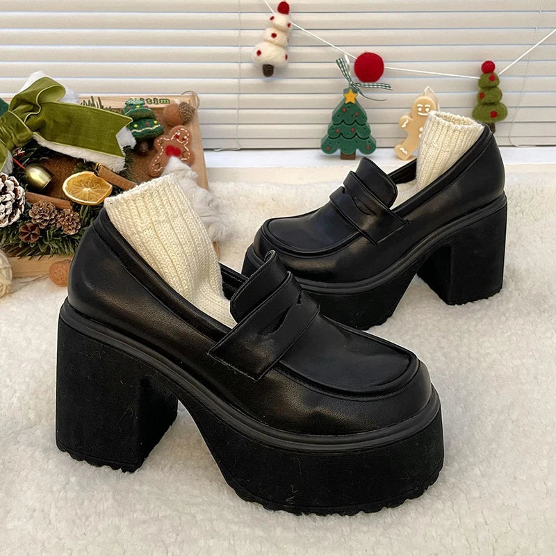 Tipping You Right High Heels Loafers - Image 2