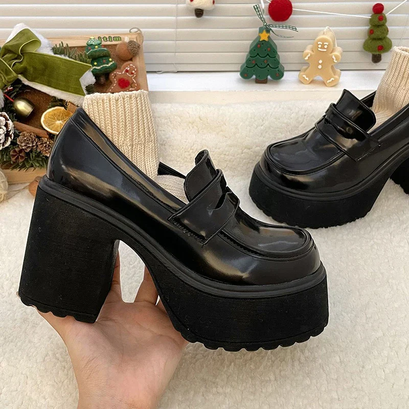 Tipping You Right High Heels Loafers - Image 4