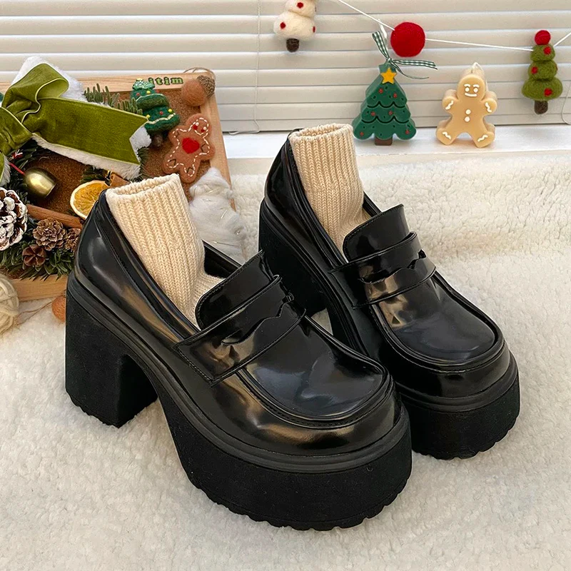 Tipping You Right High Heels Loafers - Image 5