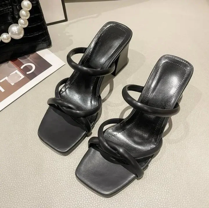 Trina Square Toe Heels - Image 3