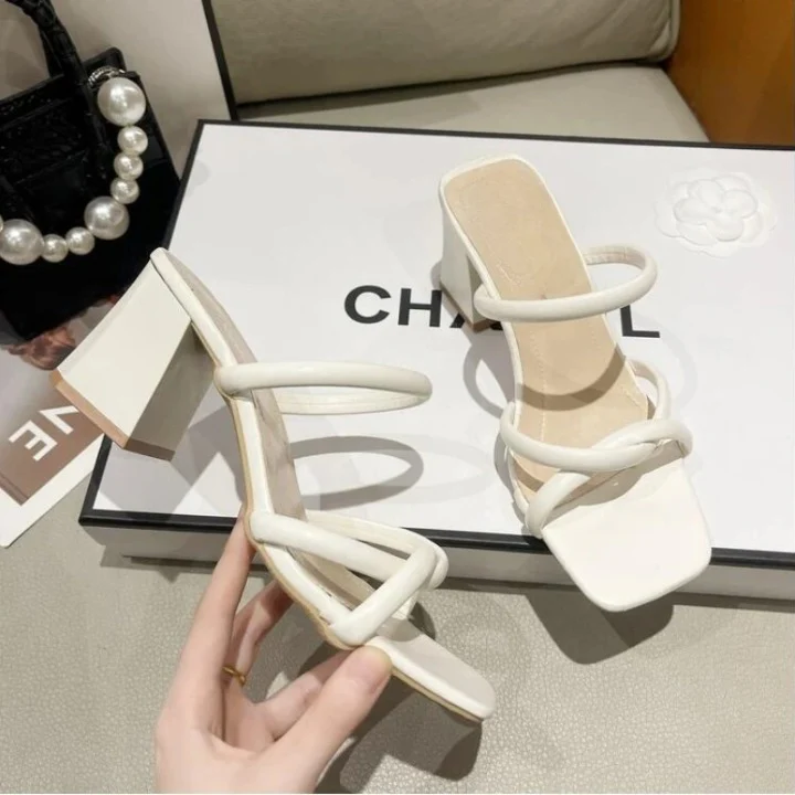 Trina Square Toe Heels - Image 7