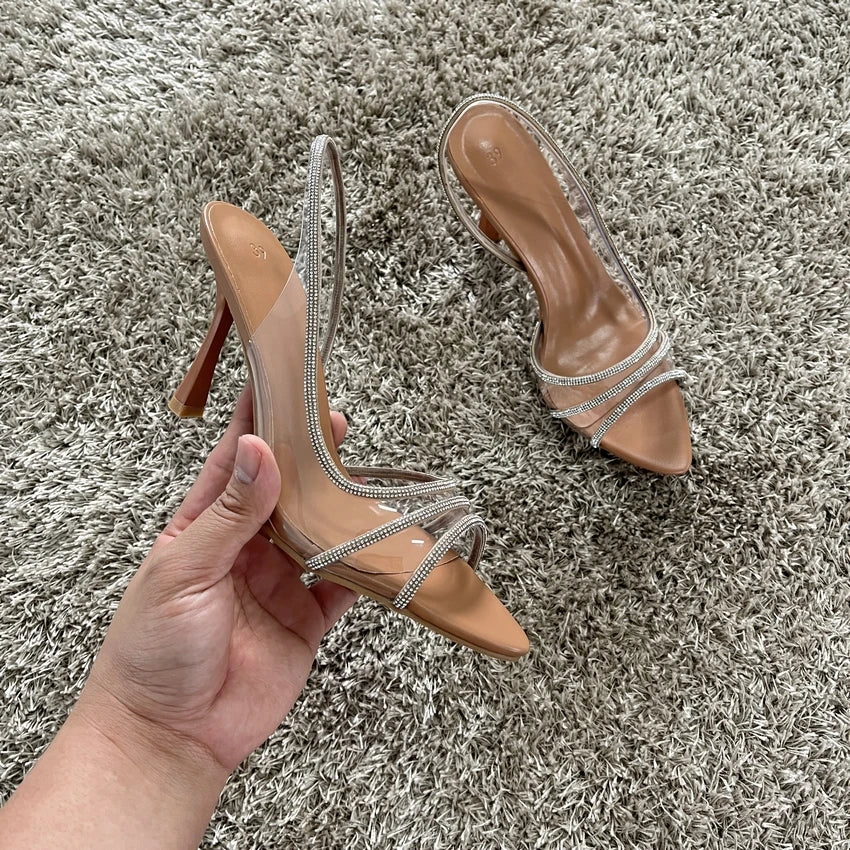 Tula Rosa Rhinestone Slingback Pumps - Image 5