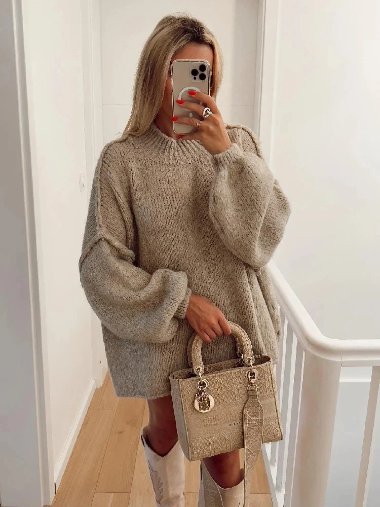 Turtleneck Tranquility Jumper - Image 4