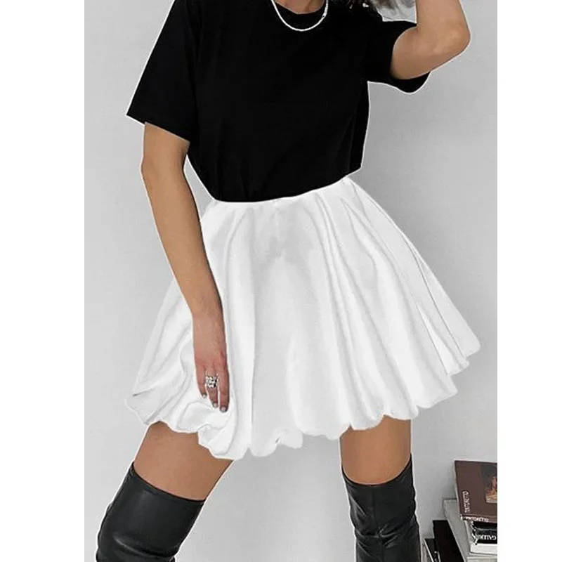 Twirl Tales Pleated A Line Mini Skirt - Image 7