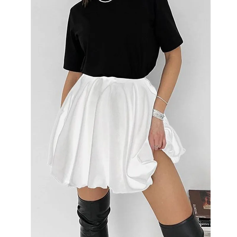 Twirl Tales Pleated A Line Mini Skirt - Image 9