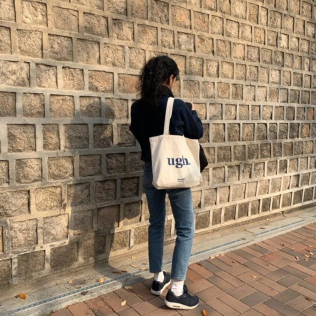 'Ugh' Signature Tote Bag - Image 2