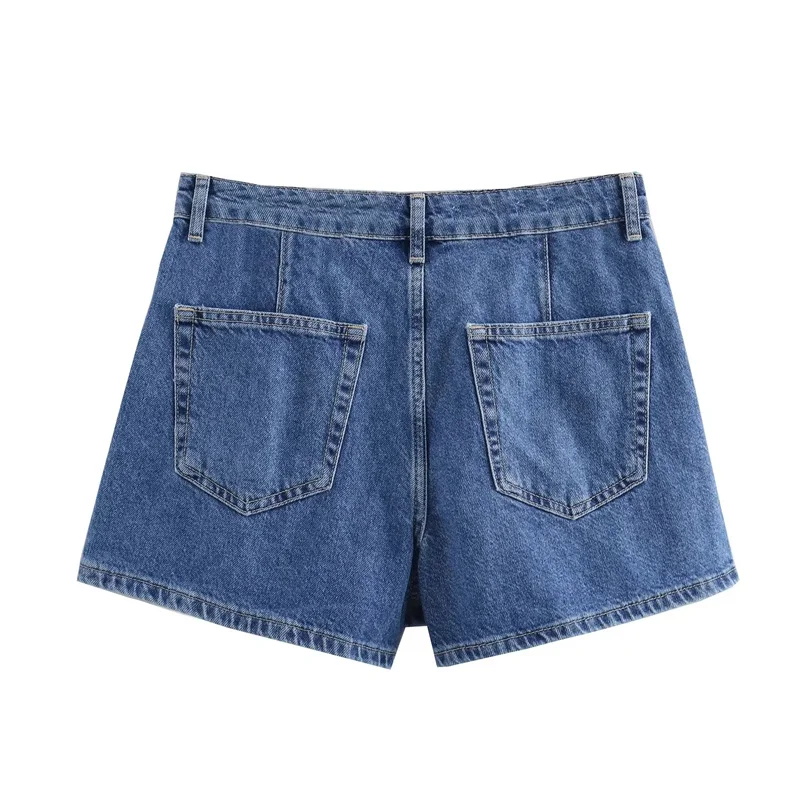 Uncommon Cropped Shirt Denim Set - Image 14