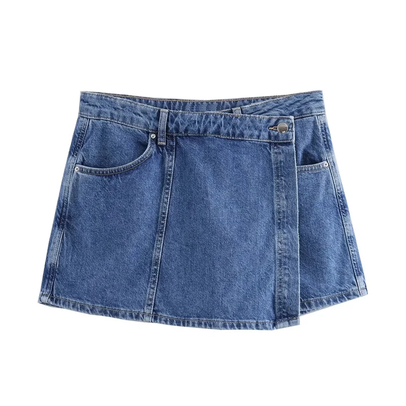 Uncommon Cropped Shirt Denim Set - Image 15