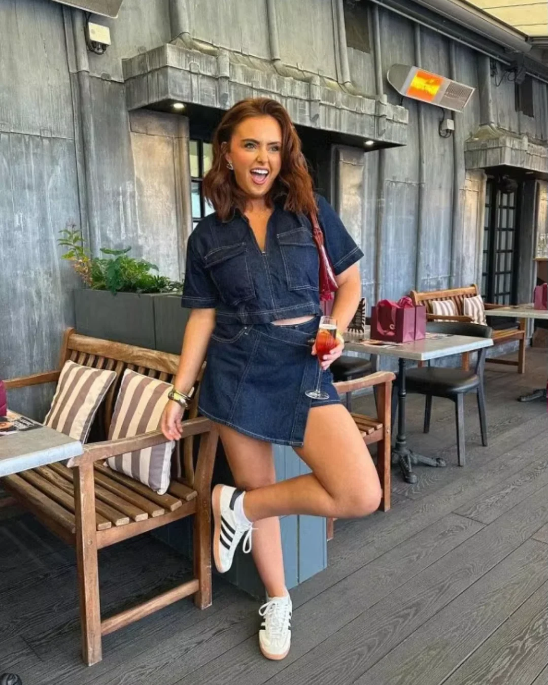 Uncommon Cropped Shirt Denim Set - Image 20