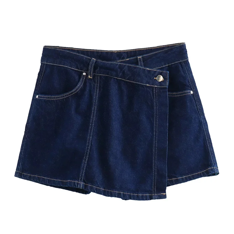 Uncommon Cropped Shirt Denim Set - Image 9