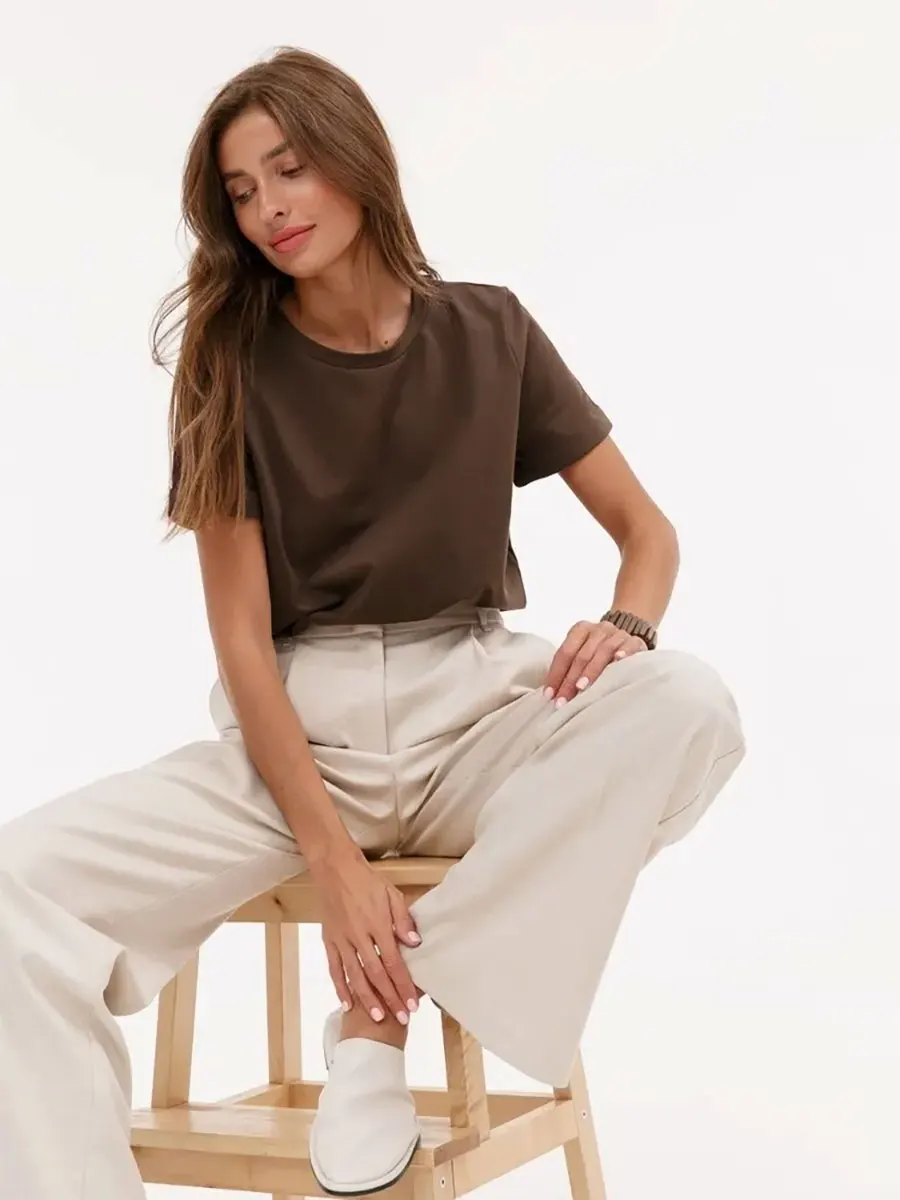 Up your Basic Game Loose Top - Image 15