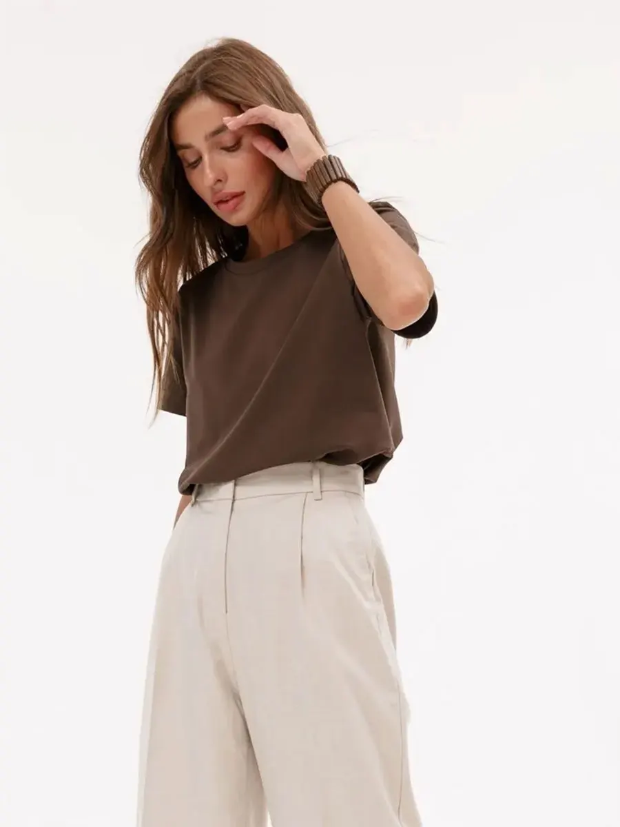 Up your Basic Game Loose Top - Image 17