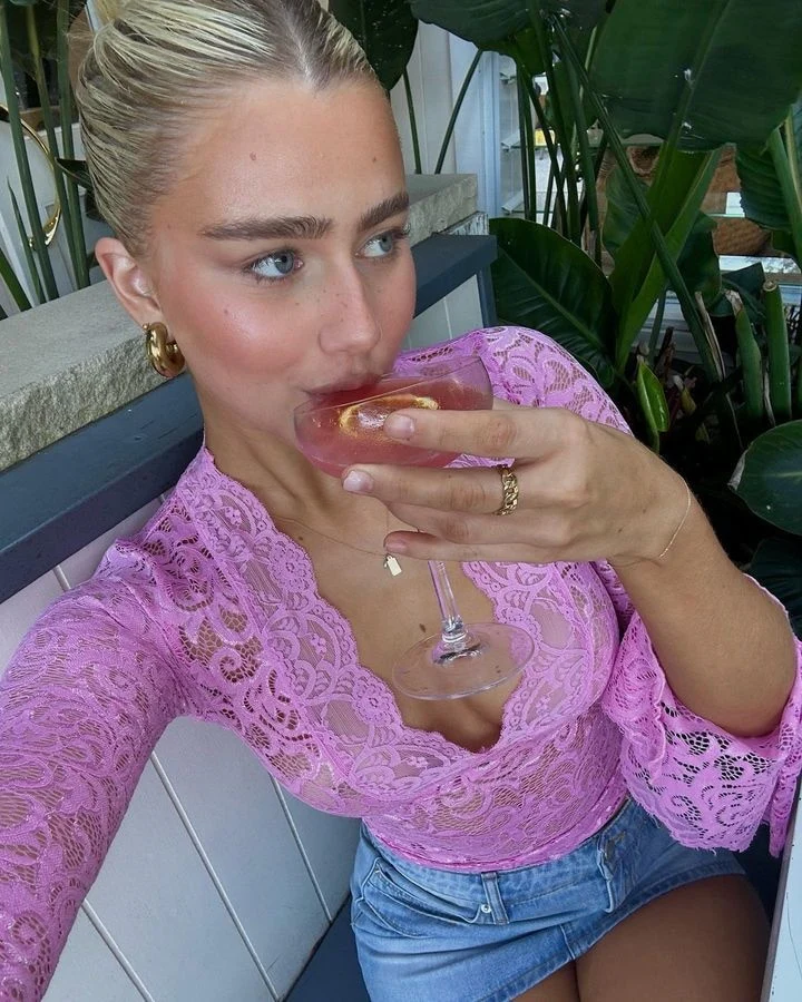 Valerian V-Neck Lacey Top - Image 5