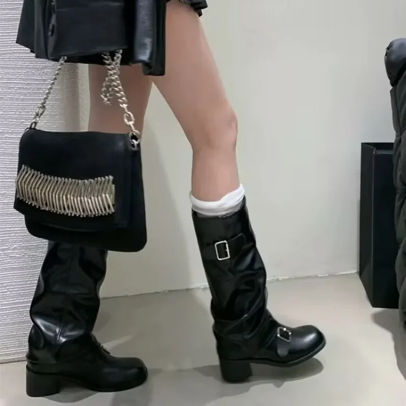 Veridian Knee High Boots - Image 11