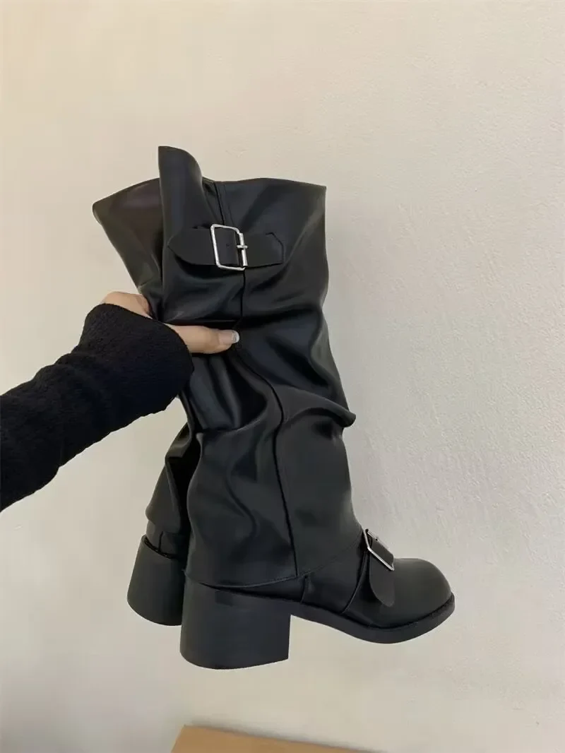 Veridian Knee High Boots - Image 15