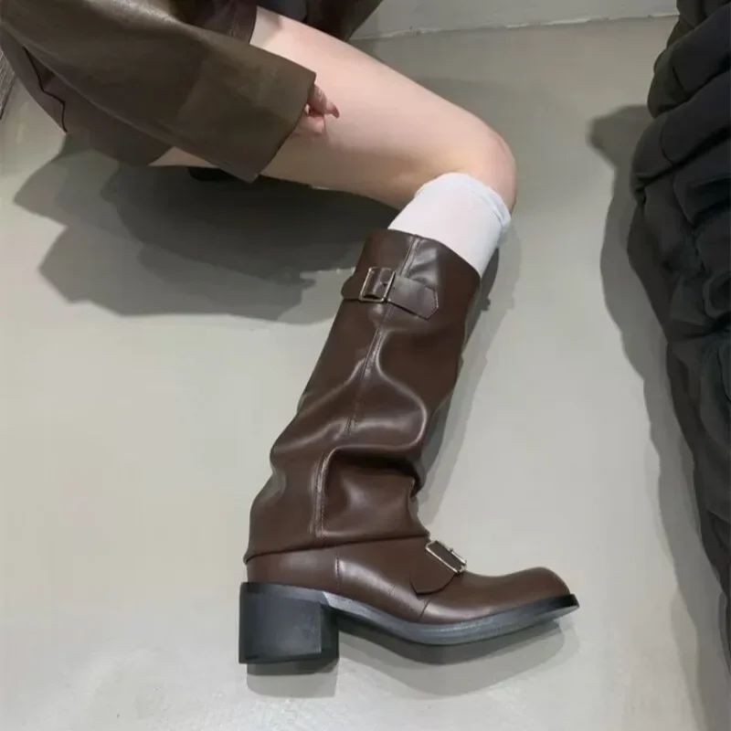 Veridian Knee High Boots - Image 6