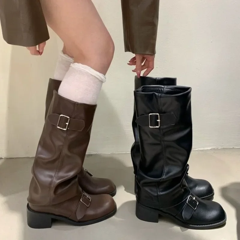 Veridian Knee High Boots - Image 7