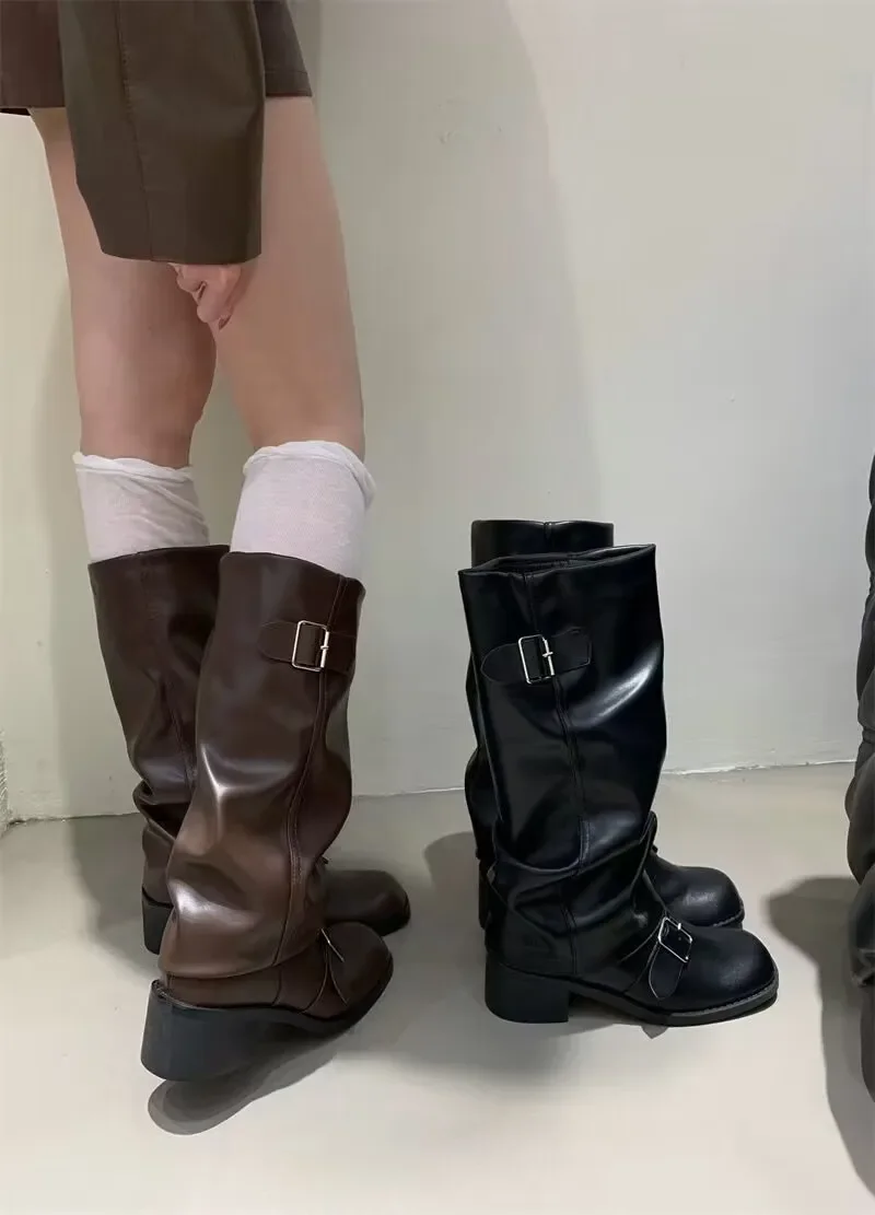 Veridian Knee High Boots - Image 8