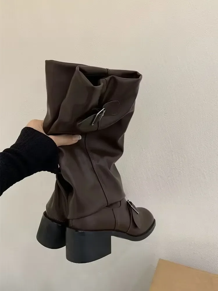 Veridian Knee High Boots - Image 9