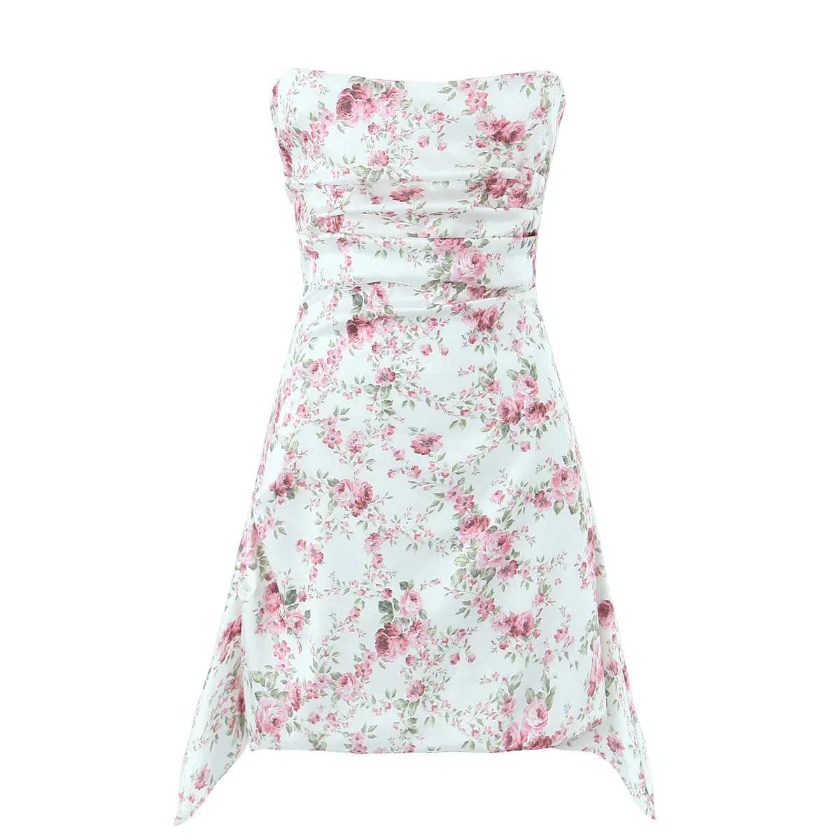 Whisper Weave Satin Silhouette Dress - Image 16