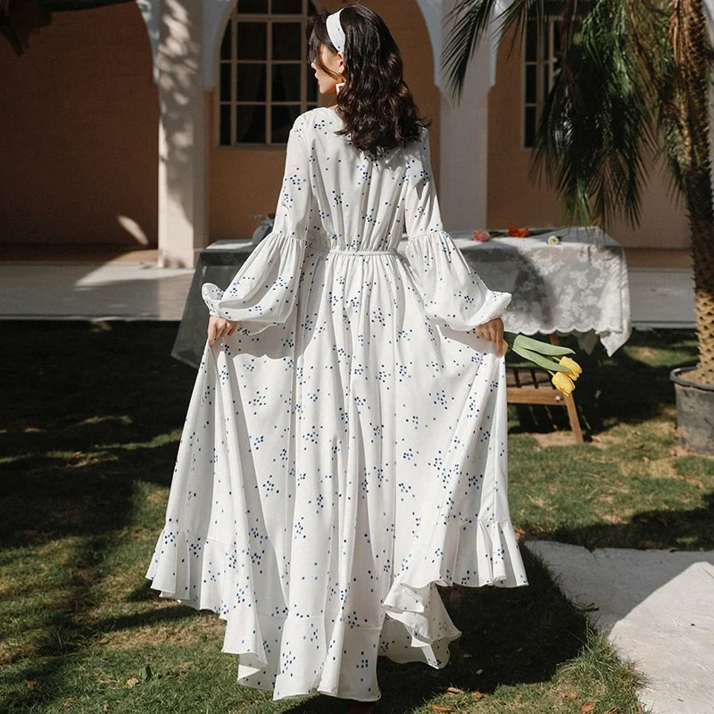 Whitney Boho Beach Maxi Dress - Image 15