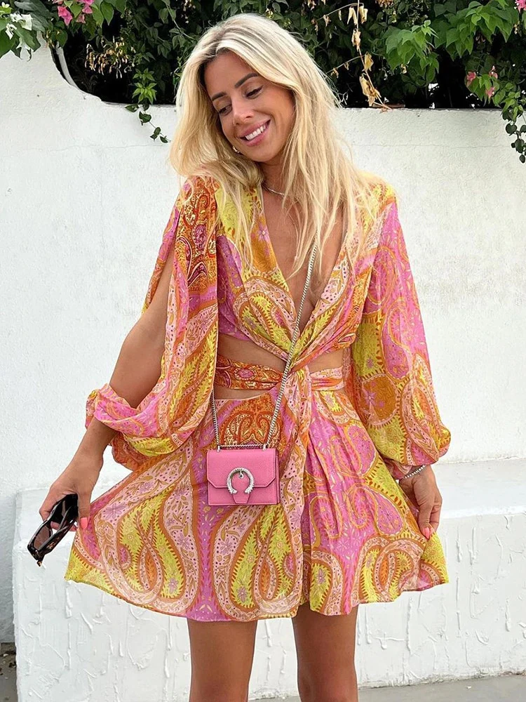'Wonder Wistfully' Bohemian Dress - Image 3