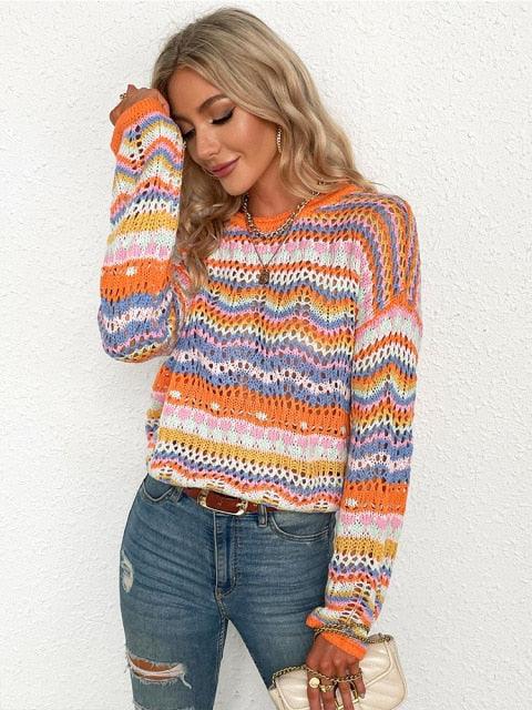 Wonderland Knitted Sweatshirt - Image 8