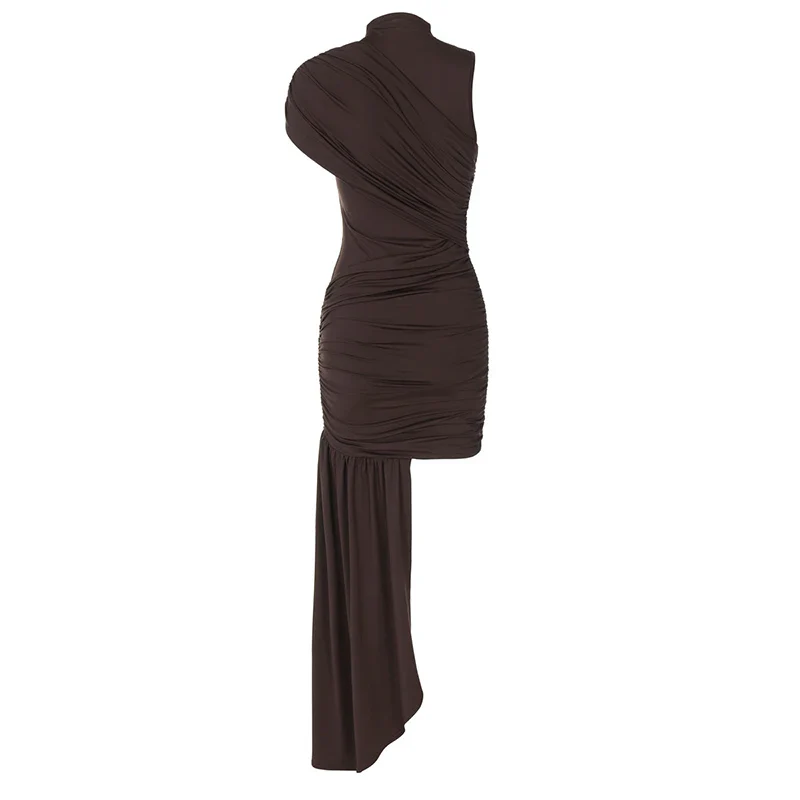 Your Needs Met Draped Mini Dress - Image 25