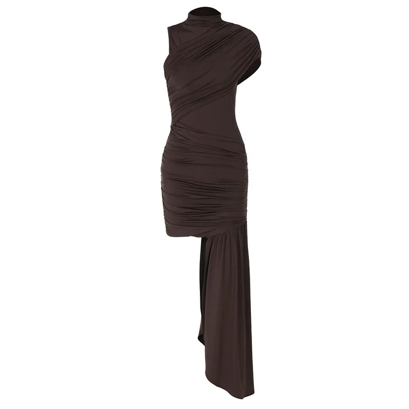 Your Needs Met Draped Mini Dress - Image 26