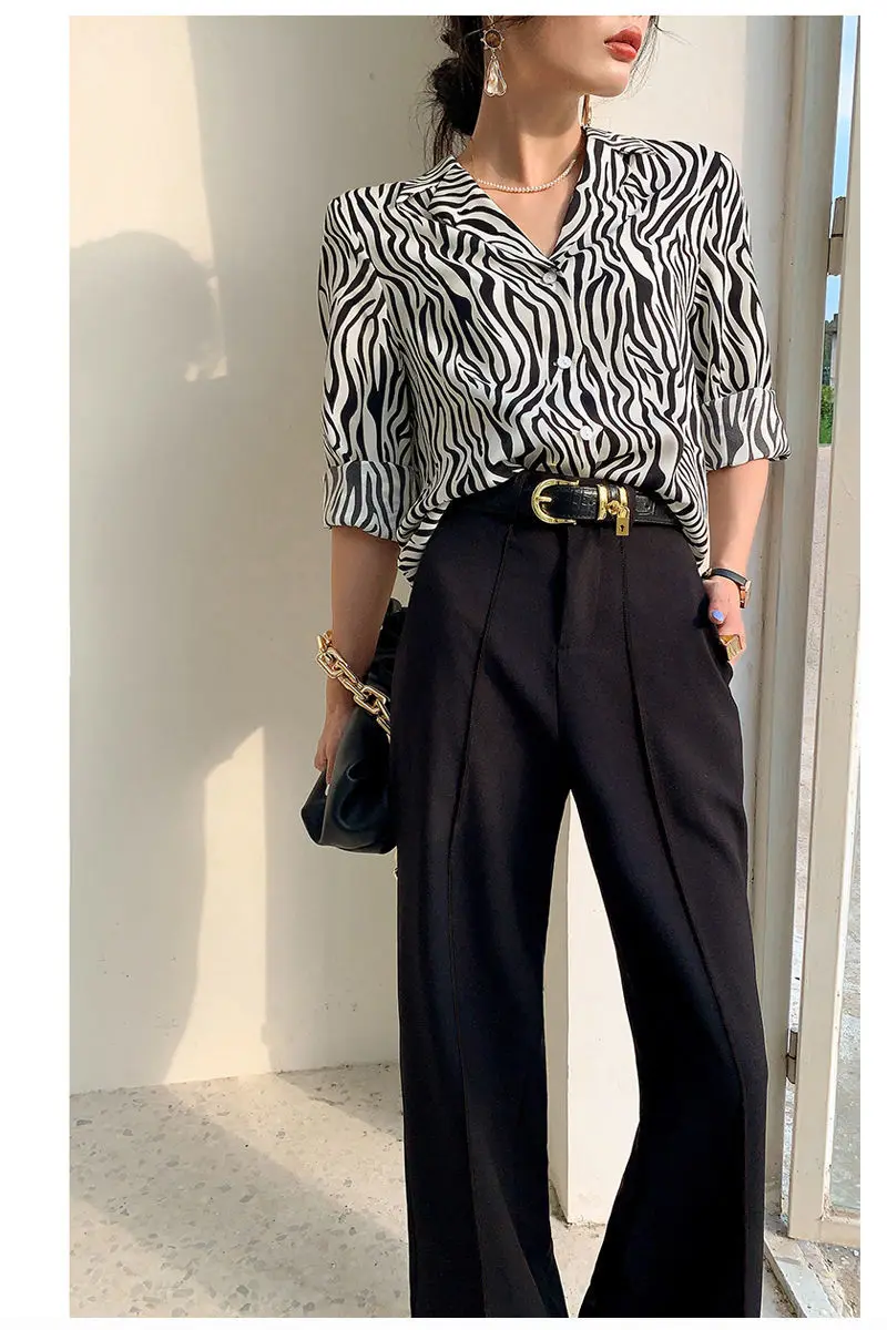 Zenith Chic Loose-Fit Pants - Image 10