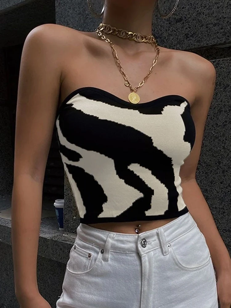 Zoe Stripes Tank Top - Image 8